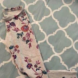 Floral print legging